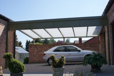 Carport in aluminium